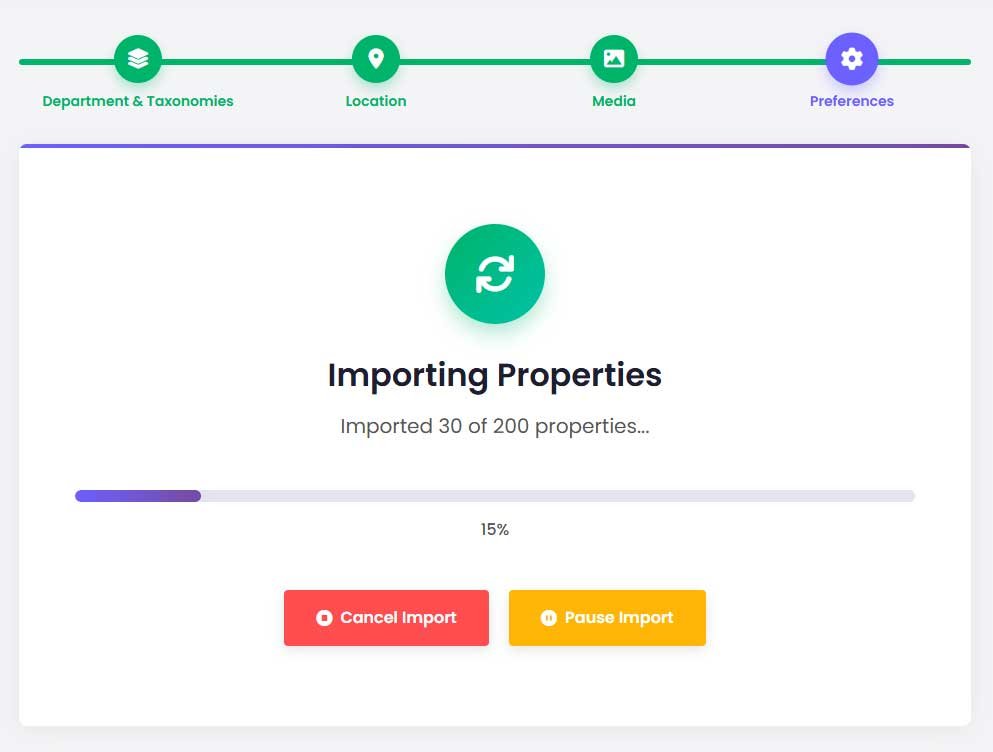Lightning Fast Property Import