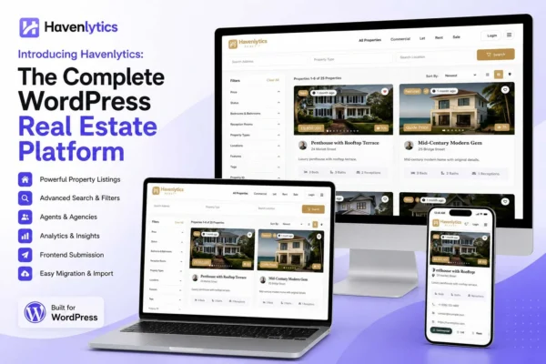 Havenlytics: The Complete WordPress Real Estate Platform