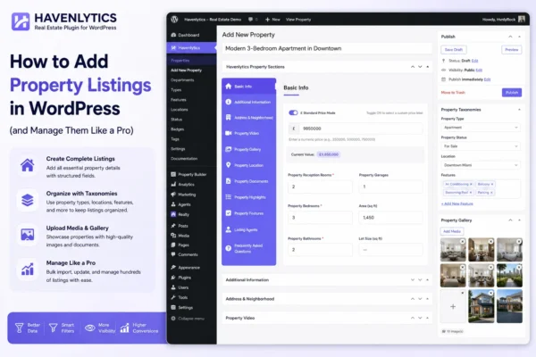 How to Add Property Listings in WordPress: The Complete Guide